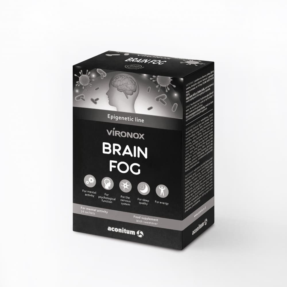 Vironox Brain Fog - doplnok proti mozgovej hmle a podporu sústredenia