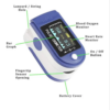 Pulzný oximeter Ox-832 - prstový, OLED displej 5